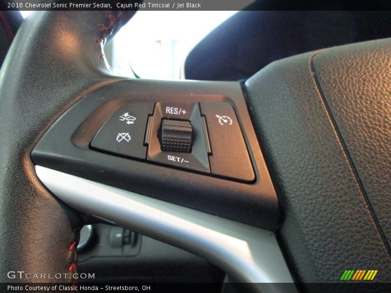  2018 Sonic Premier Sedan Steering Wheel