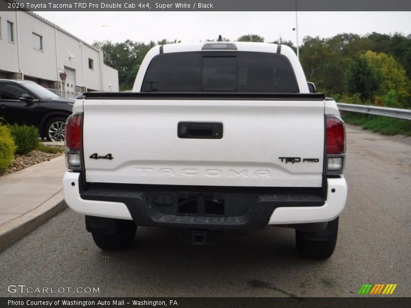 Super White / Black 2020 Toyota Tacoma TRD Pro Double Cab 4x4