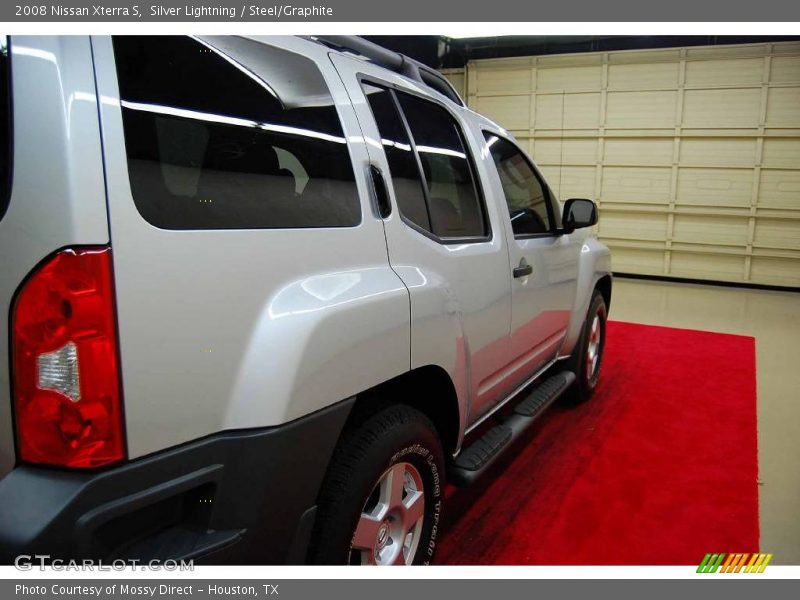 Silver Lightning / Steel/Graphite 2008 Nissan Xterra S