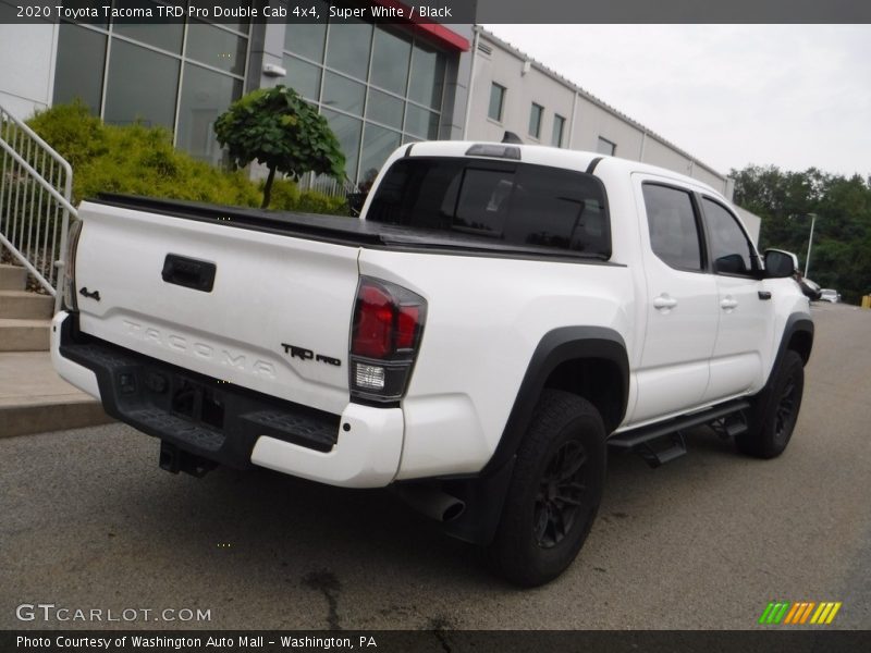 Super White / Black 2020 Toyota Tacoma TRD Pro Double Cab 4x4