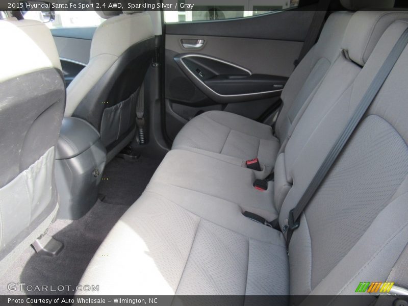 Sparkling Silver / Gray 2015 Hyundai Santa Fe Sport 2.4 AWD