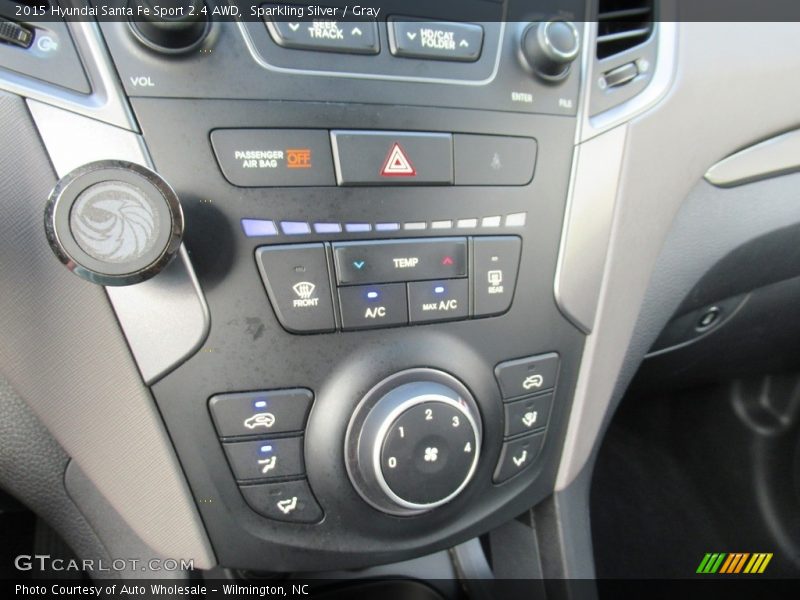 Sparkling Silver / Gray 2015 Hyundai Santa Fe Sport 2.4 AWD