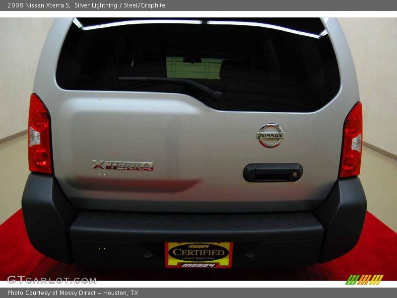 Silver Lightning / Steel/Graphite 2008 Nissan Xterra S