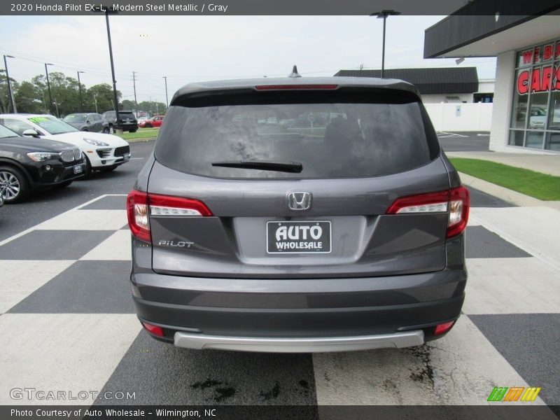 Modern Steel Metallic / Gray 2020 Honda Pilot EX-L