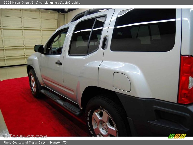 Silver Lightning / Steel/Graphite 2008 Nissan Xterra S