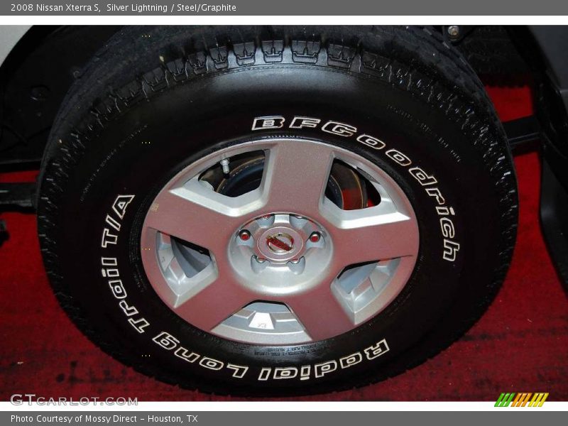 Silver Lightning / Steel/Graphite 2008 Nissan Xterra S