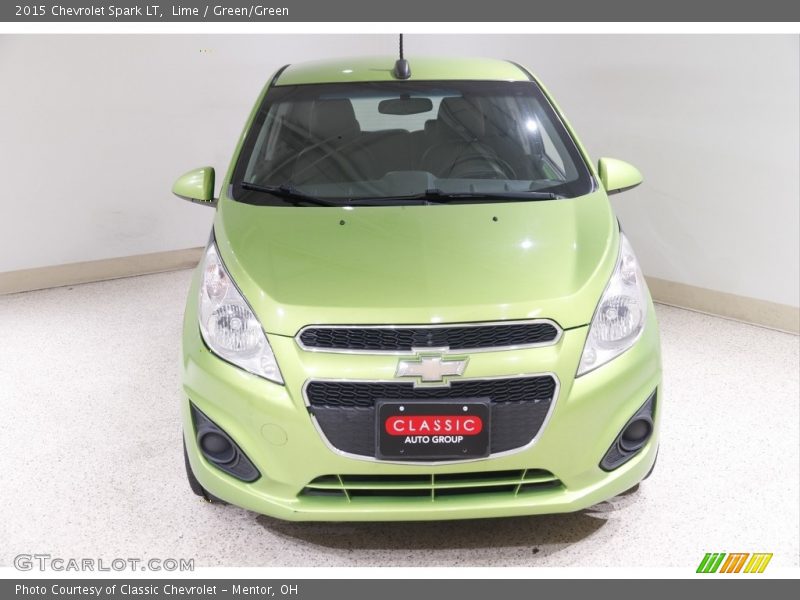 Lime / Green/Green 2015 Chevrolet Spark LT