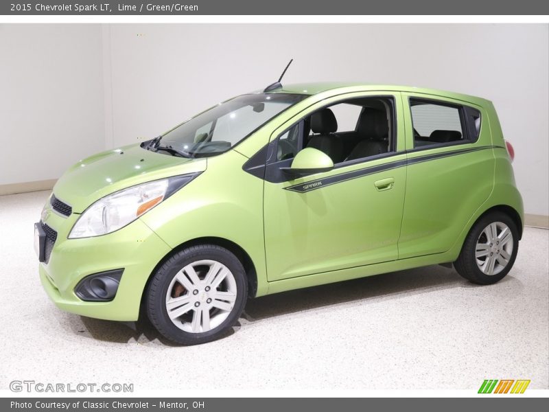 Lime / Green/Green 2015 Chevrolet Spark LT