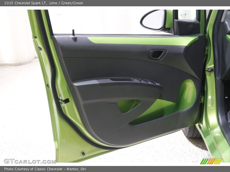 Lime / Green/Green 2015 Chevrolet Spark LT