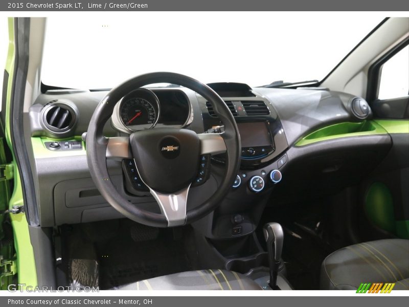 Lime / Green/Green 2015 Chevrolet Spark LT