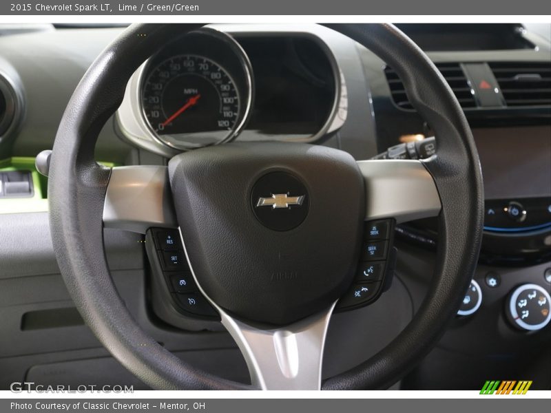 Lime / Green/Green 2015 Chevrolet Spark LT