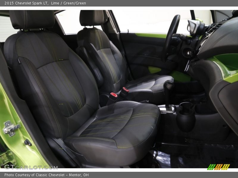 Lime / Green/Green 2015 Chevrolet Spark LT