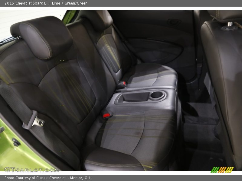 Lime / Green/Green 2015 Chevrolet Spark LT