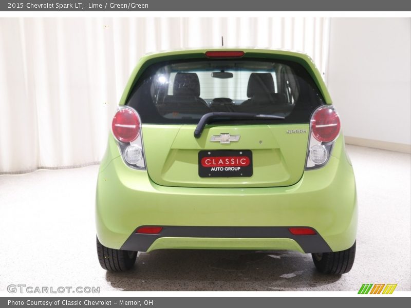 Lime / Green/Green 2015 Chevrolet Spark LT
