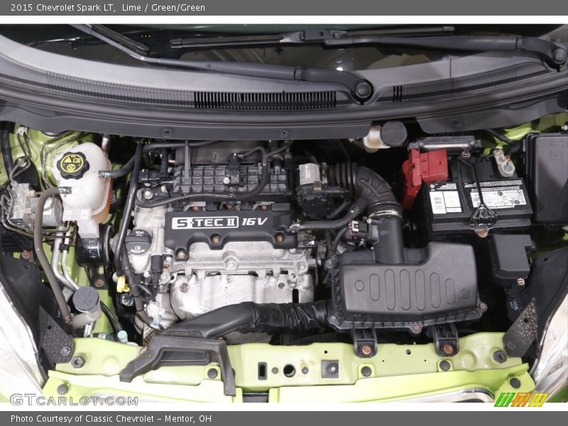 Lime / Green/Green 2015 Chevrolet Spark LT