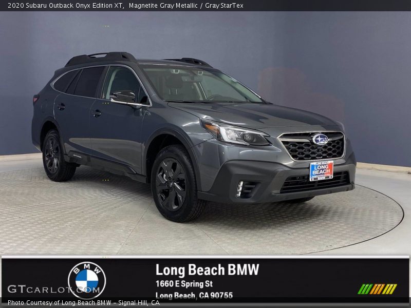 Magnetite Gray Metallic / Gray StarTex 2020 Subaru Outback Onyx Edition XT