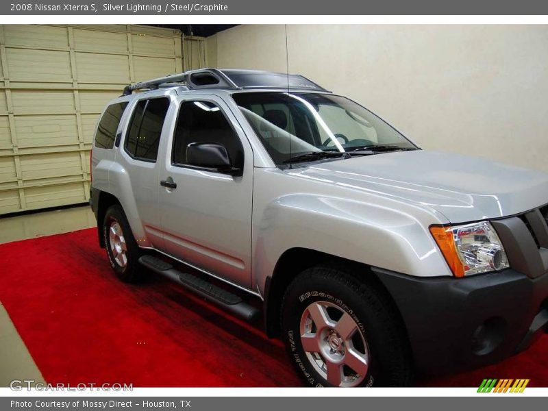 Silver Lightning / Steel/Graphite 2008 Nissan Xterra S