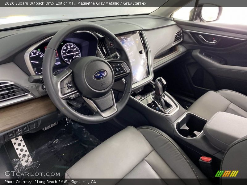 2020 Outback Onyx Edition XT Gray StarTex Interior