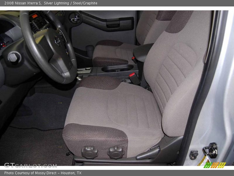 Silver Lightning / Steel/Graphite 2008 Nissan Xterra S
