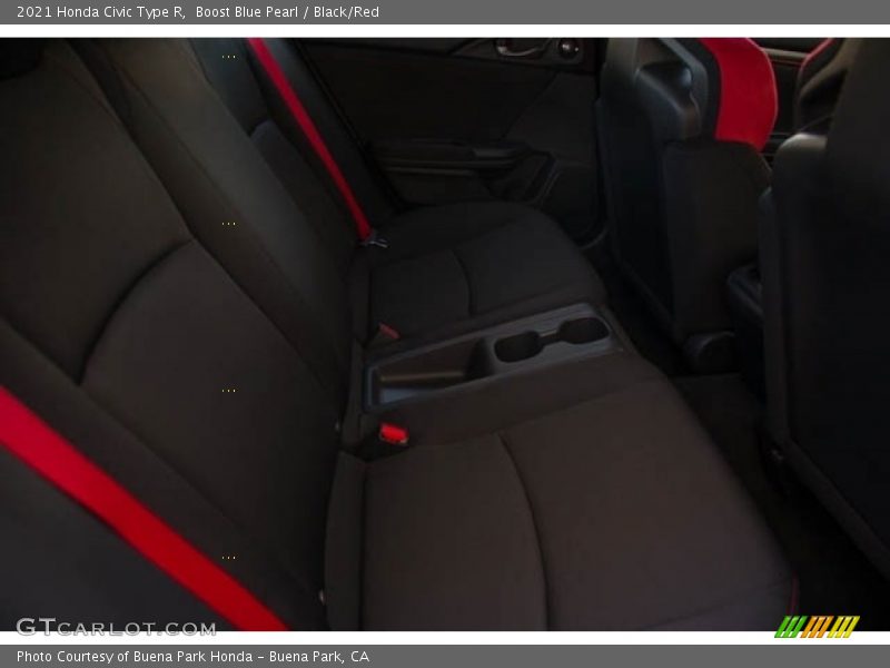 Boost Blue Pearl / Black/Red 2021 Honda Civic Type R