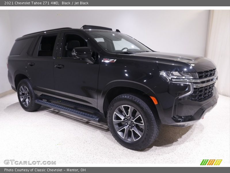 Black / Jet Black 2021 Chevrolet Tahoe Z71 4WD