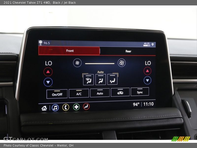 Black / Jet Black 2021 Chevrolet Tahoe Z71 4WD