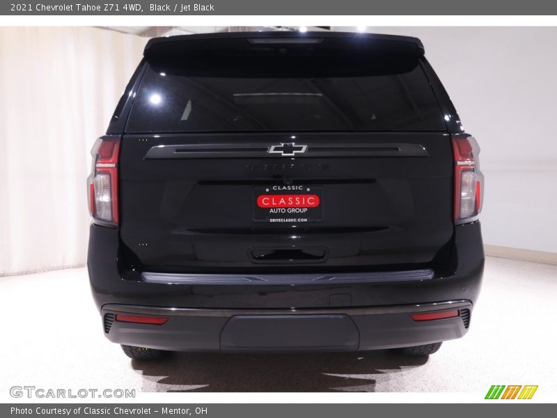 Black / Jet Black 2021 Chevrolet Tahoe Z71 4WD