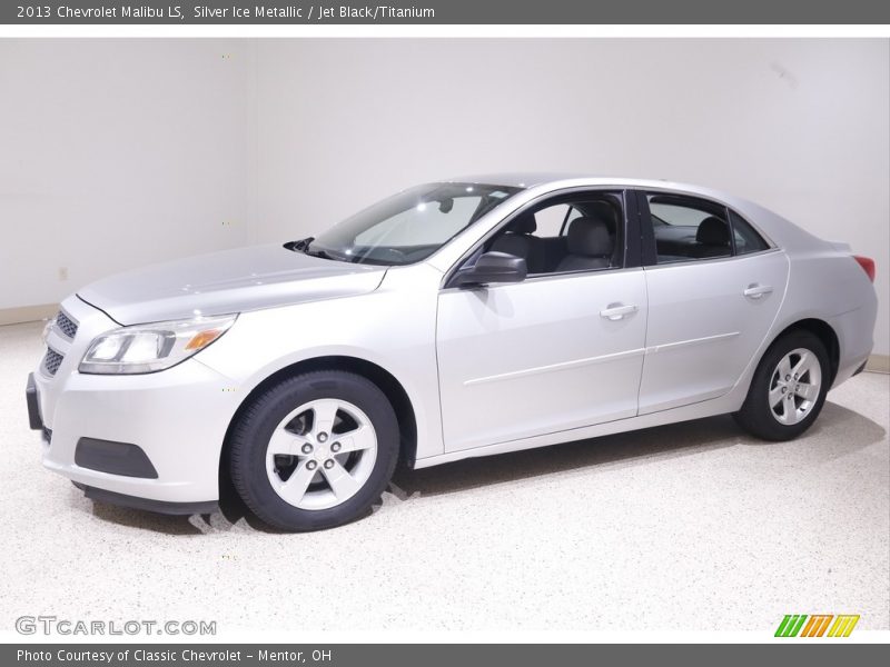 Silver Ice Metallic / Jet Black/Titanium 2013 Chevrolet Malibu LS