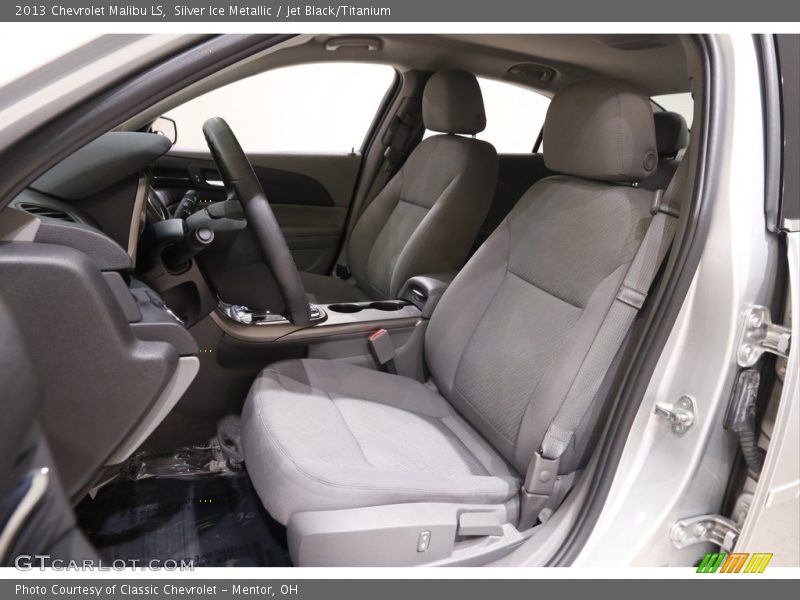 Silver Ice Metallic / Jet Black/Titanium 2013 Chevrolet Malibu LS