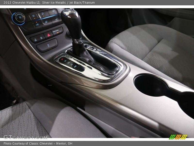 Silver Ice Metallic / Jet Black/Titanium 2013 Chevrolet Malibu LS