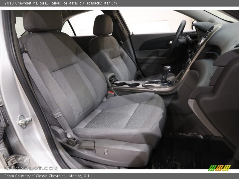 Silver Ice Metallic / Jet Black/Titanium 2013 Chevrolet Malibu LS