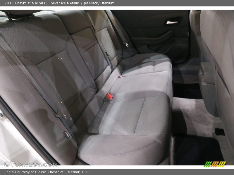 Silver Ice Metallic / Jet Black/Titanium 2013 Chevrolet Malibu LS