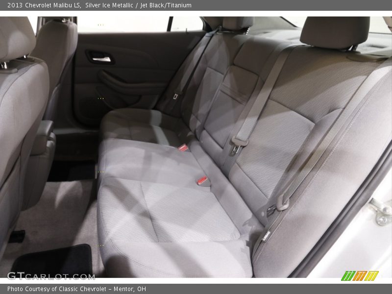 Silver Ice Metallic / Jet Black/Titanium 2013 Chevrolet Malibu LS