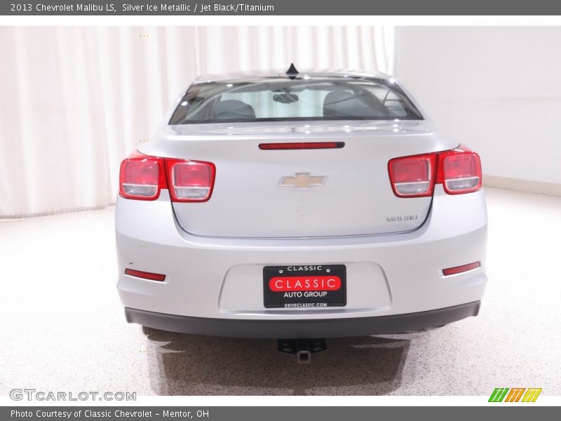Silver Ice Metallic / Jet Black/Titanium 2013 Chevrolet Malibu LS