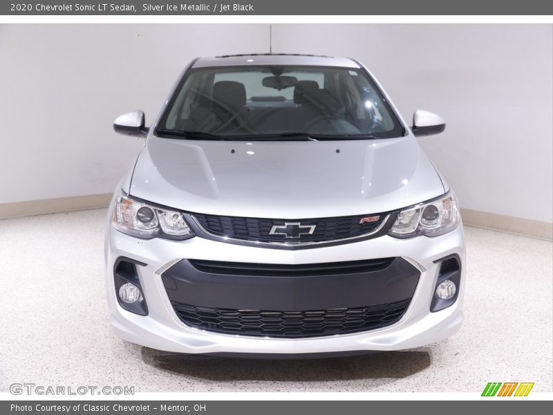 Silver Ice Metallic / Jet Black 2020 Chevrolet Sonic LT Sedan