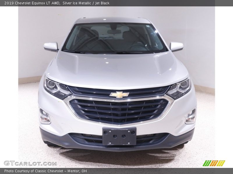 Silver Ice Metallic / Jet Black 2019 Chevrolet Equinox LT AWD