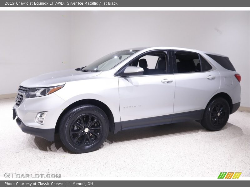 Silver Ice Metallic / Jet Black 2019 Chevrolet Equinox LT AWD