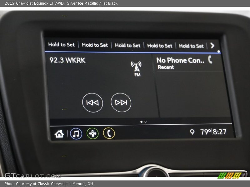 Silver Ice Metallic / Jet Black 2019 Chevrolet Equinox LT AWD
