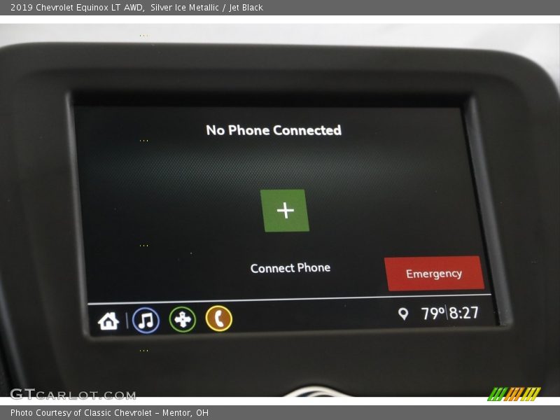 Silver Ice Metallic / Jet Black 2019 Chevrolet Equinox LT AWD