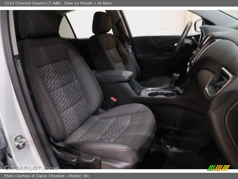 Silver Ice Metallic / Jet Black 2019 Chevrolet Equinox LT AWD