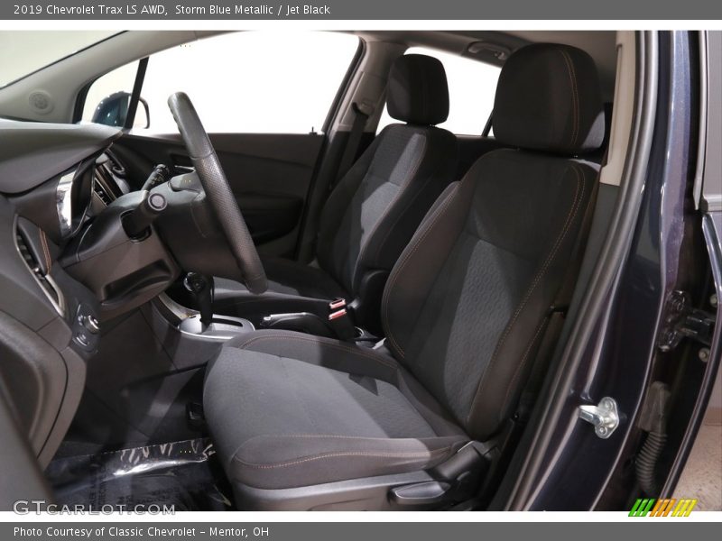 Storm Blue Metallic / Jet Black 2019 Chevrolet Trax LS AWD