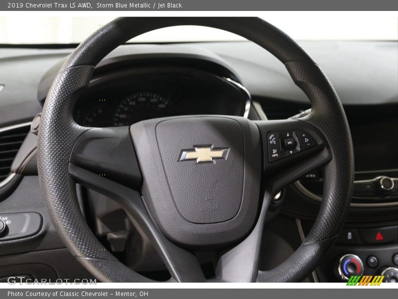 Storm Blue Metallic / Jet Black 2019 Chevrolet Trax LS AWD