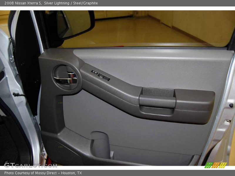 Silver Lightning / Steel/Graphite 2008 Nissan Xterra S