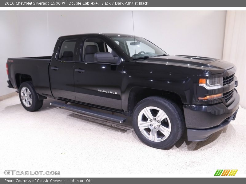 Front 3/4 View of 2016 Silverado 1500 WT Double Cab 4x4