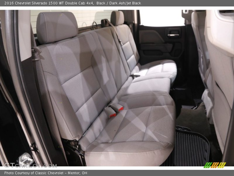 Rear Seat of 2016 Silverado 1500 WT Double Cab 4x4