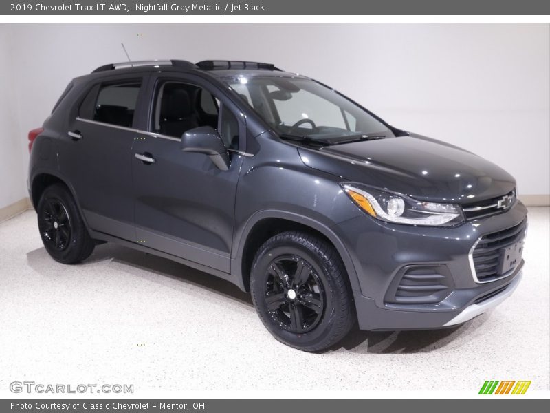 Nightfall Gray Metallic / Jet Black 2019 Chevrolet Trax LT AWD