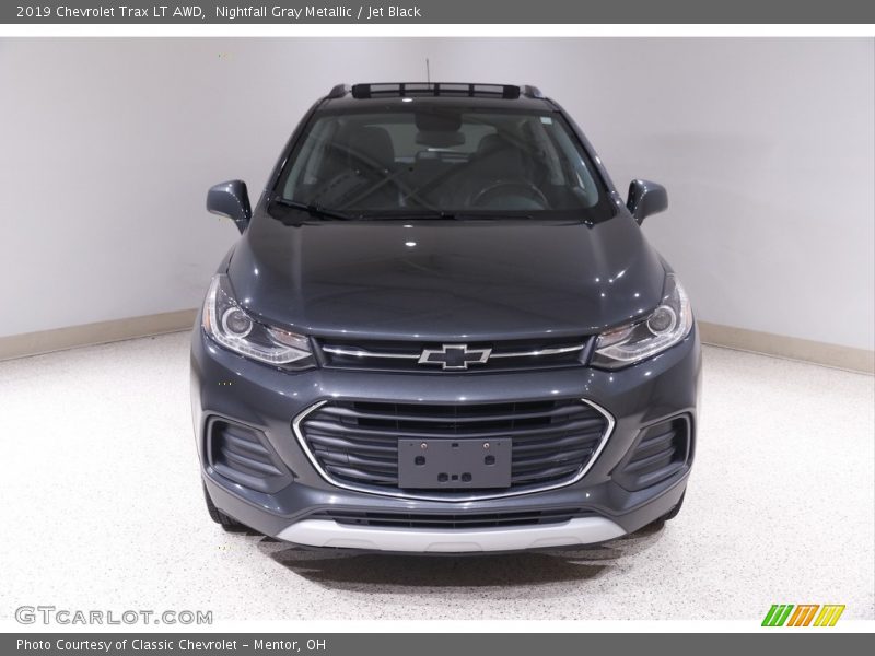 Nightfall Gray Metallic / Jet Black 2019 Chevrolet Trax LT AWD
