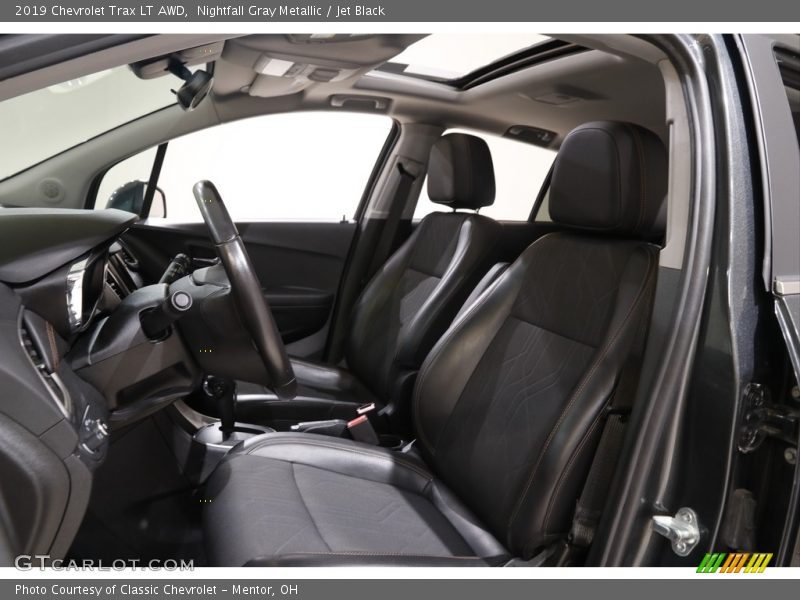 Nightfall Gray Metallic / Jet Black 2019 Chevrolet Trax LT AWD