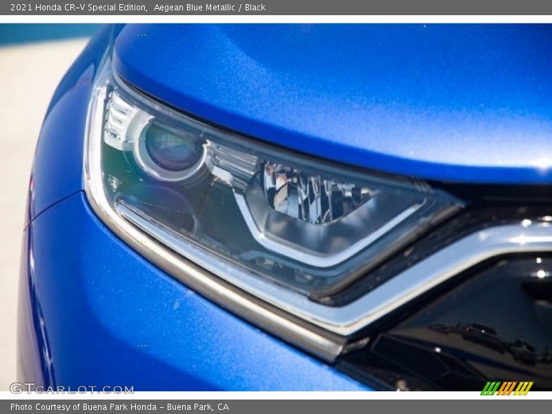 Aegean Blue Metallic / Black 2021 Honda CR-V Special Edition
