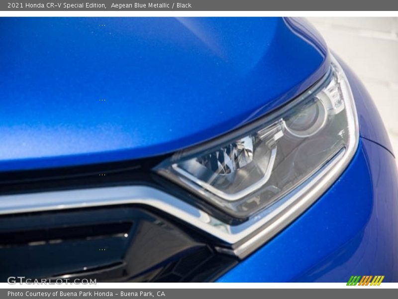Aegean Blue Metallic / Black 2021 Honda CR-V Special Edition